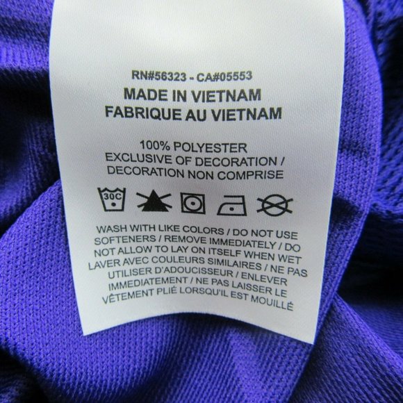 Jordan Alpha Gym Training Pants Purple Taper Leg - Picture 11 of 11